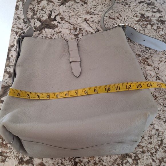 ANNE‎ KLEIN Large Gray Shoulder  Hobo Bag - Picture 11 of 13